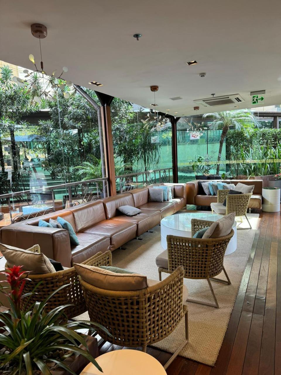 425 Flat Hotel Ibirapuera A 5M Do Shopping Apt Particular เซาเปาโล ภายนอก รูปภาพ