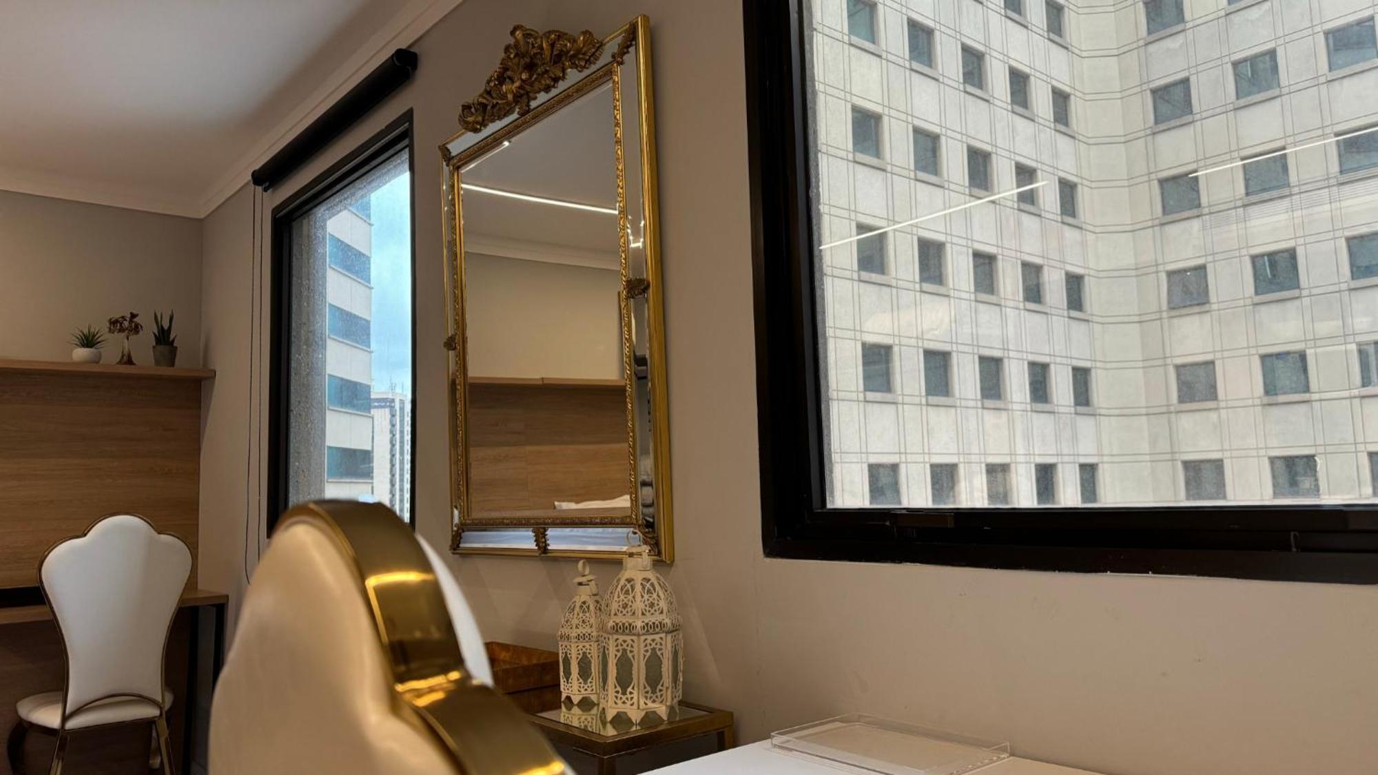 425 Flat Hotel Ibirapuera A 5M Do Shopping Apt Particular เซาเปาโล ภายนอก รูปภาพ
